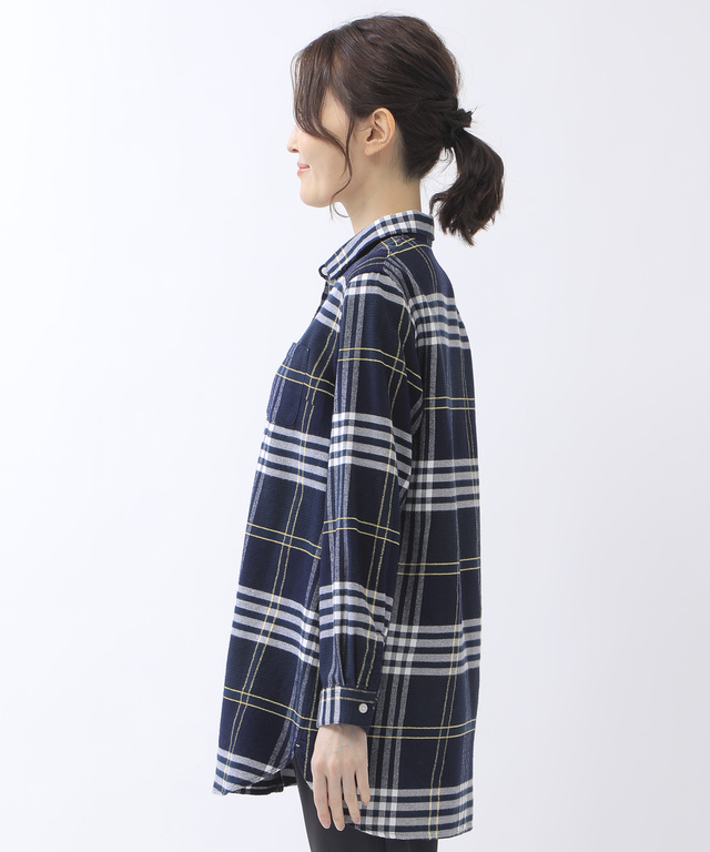 微起毛 チュニック