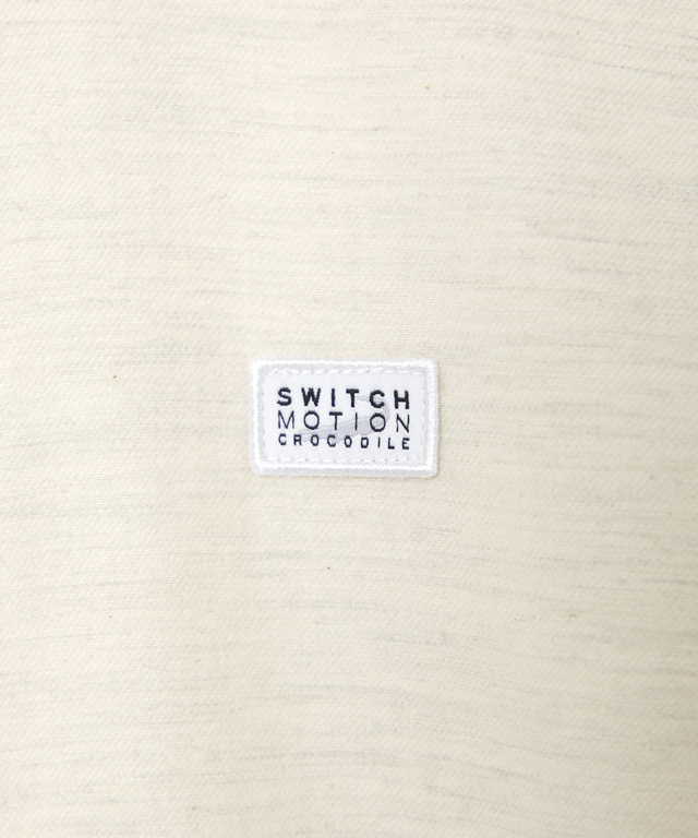 フランネル 襟配色 チュニック