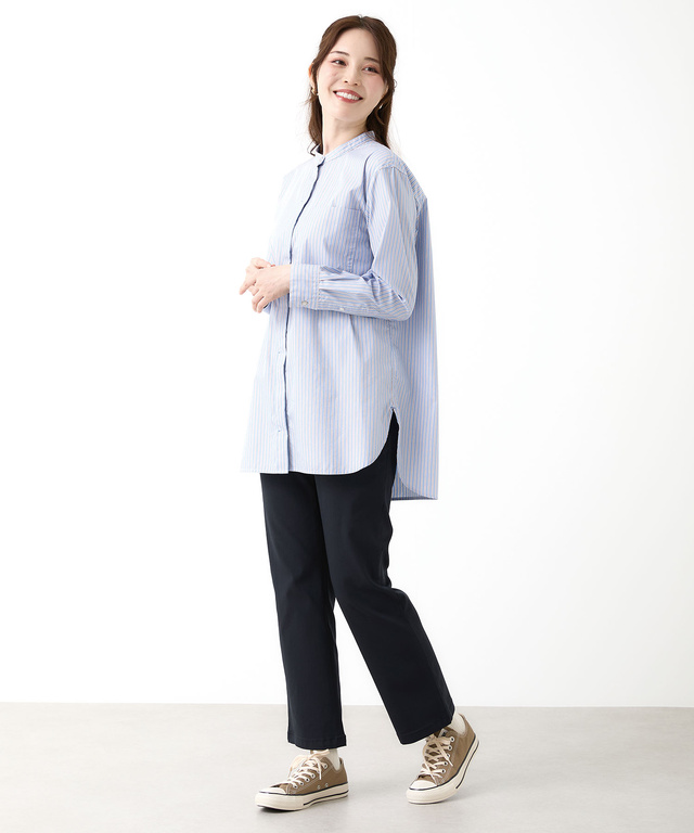 バンドカラー チュニック