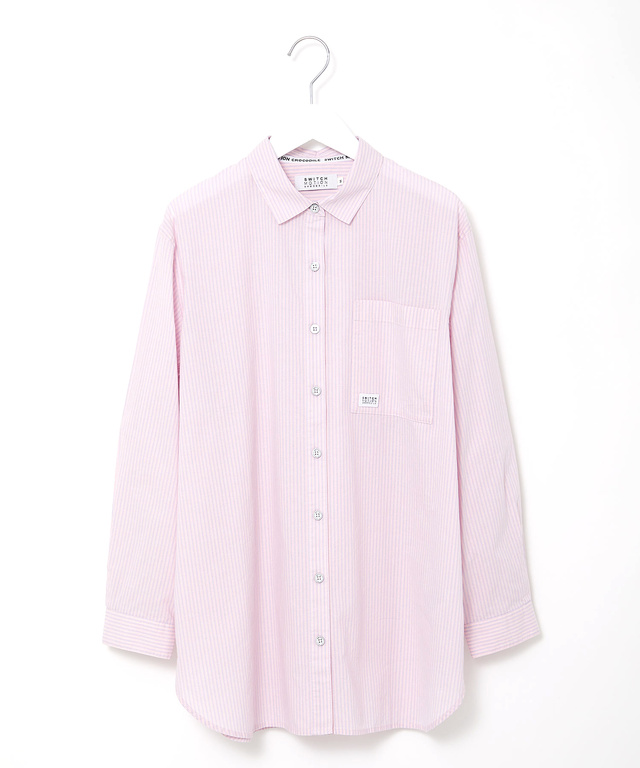 スノーコットン シャツ チュニック【接触冷感】