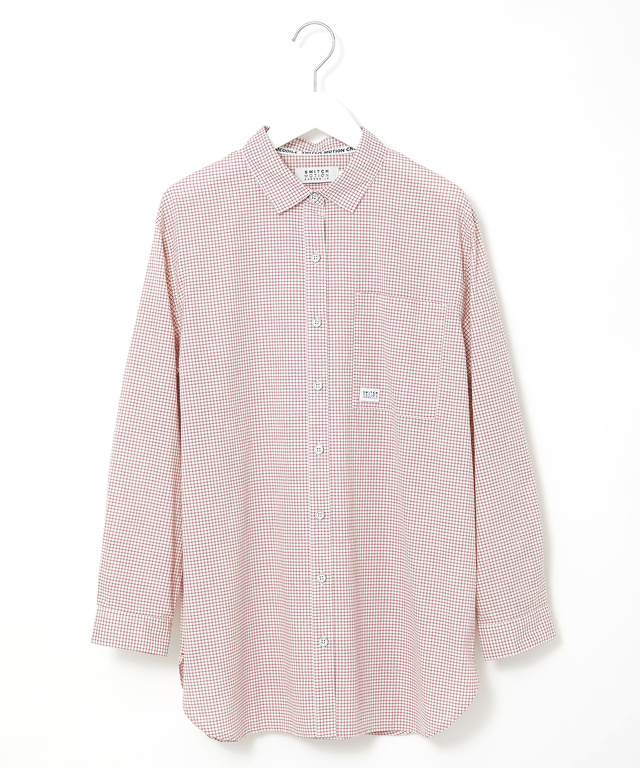 スノーコットン シャツ チュニック【接触冷感】