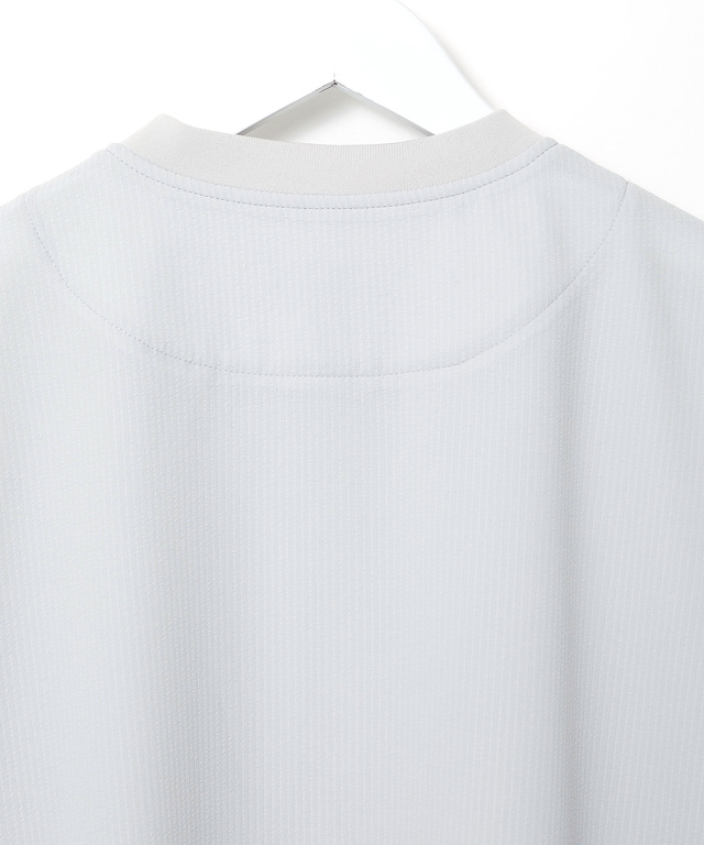 バンドカラー プルオーバー チュニック