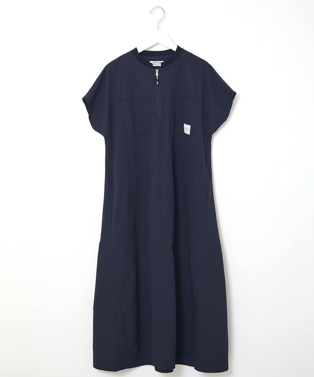 バンドカラー プルオーバー チュニック