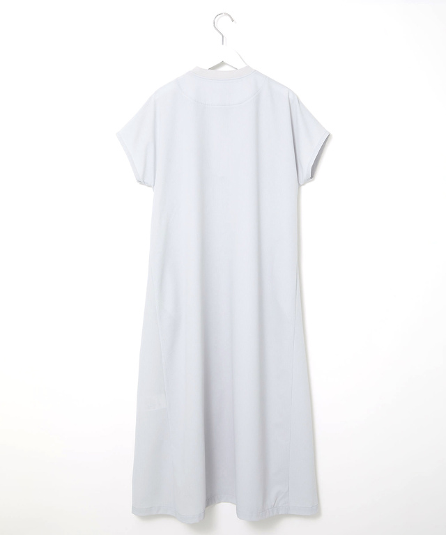 バンドカラー プルオーバー チュニック