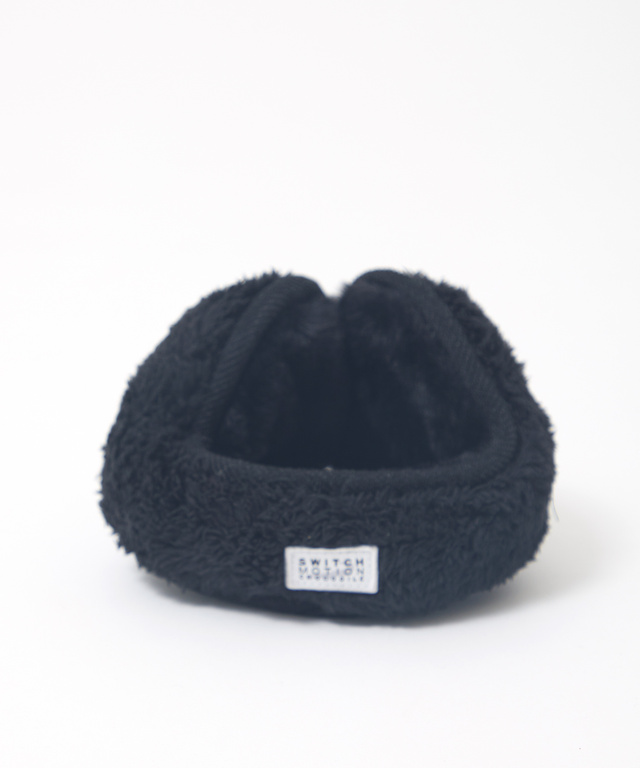 ロゴワッペン 刺繍 イヤーマフラー